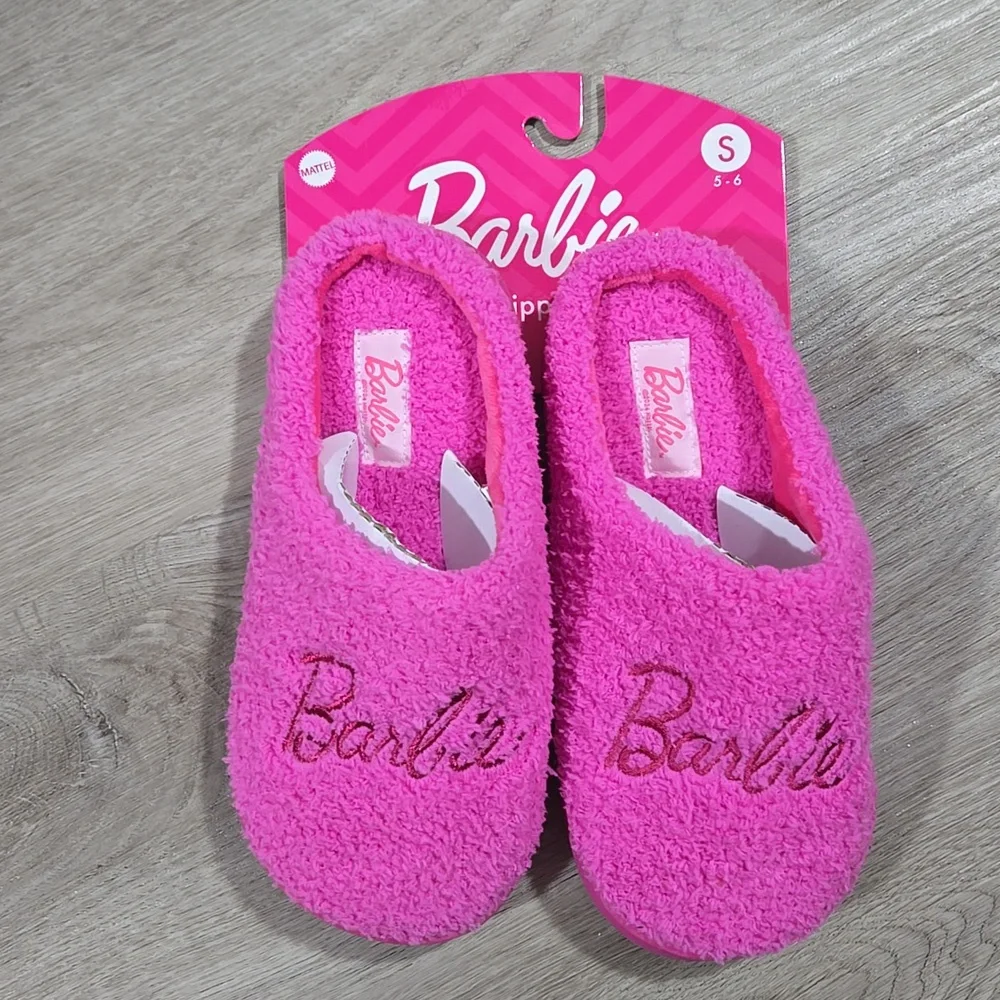 NWT 5/6 left BARBIE pink sleepers - Picture 1 of 1